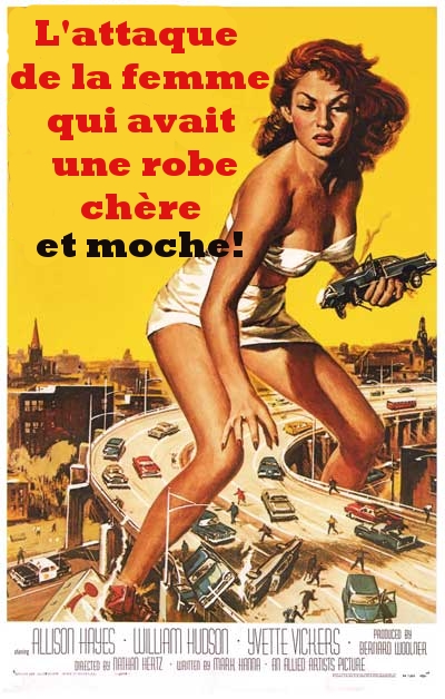 Mon Dieu, une robe à chier!